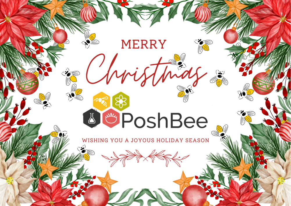 Happy holidays from PoshBee!