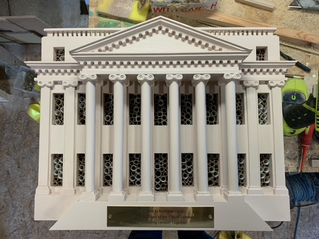 The bee mansion built by Robin Dean