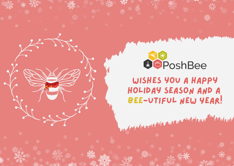 PoshBee wishes you a happy holiday season and a bee-utiful New Year!